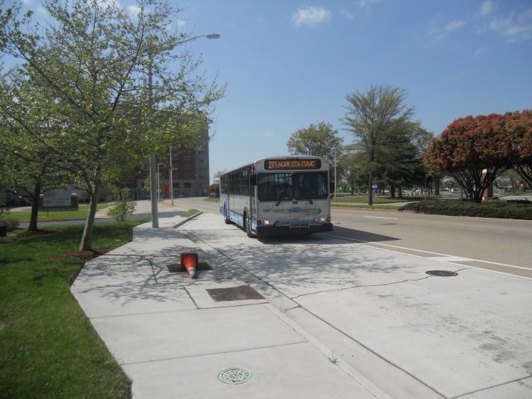 Under the transit revision proposal by Hampton Roads Transit, Routes 44 and 45 could see a boost in frequency while routes deemed as under performers are in danger of being axed. Photo Credit: HARTride 2012.